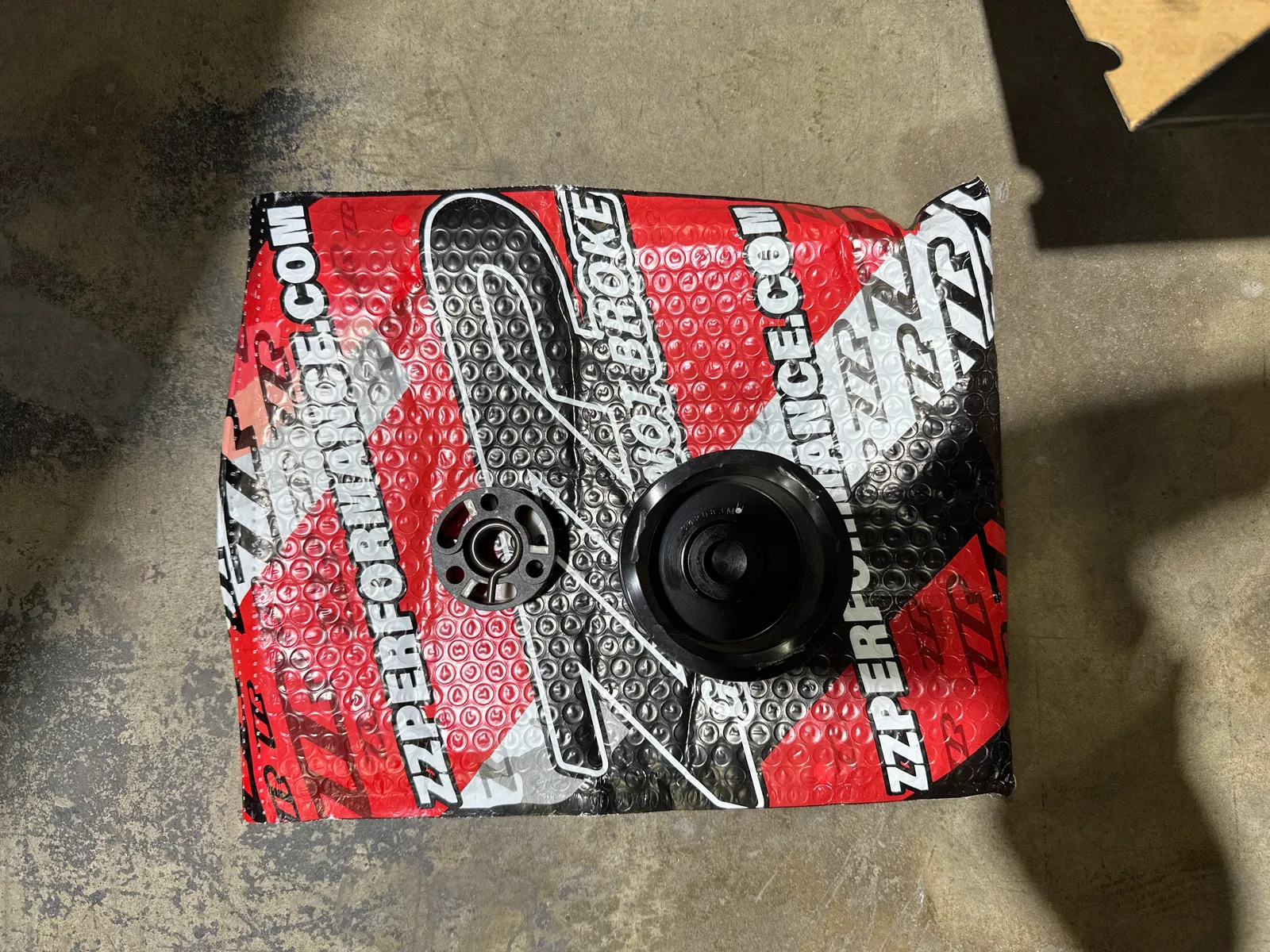 2_Numbers_ OE supercharger pulley-damaged.JPG